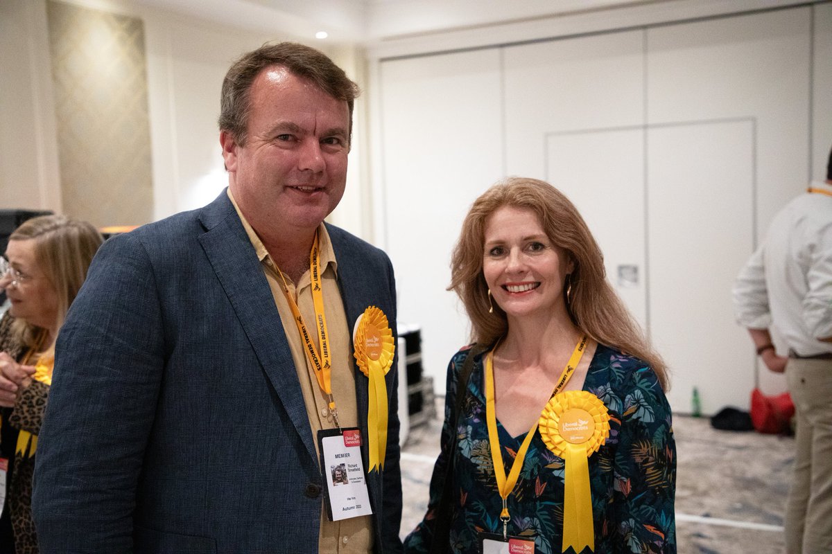 Richardfor7oaks's tweet image. Great to meet @RachelBentleyNB at the candidates reception at the @LibDems #LibDemConference lots of hard work ahead to persuade residents of #Southwark and #Sevenoaks that Lib Dem policies will make their lives better. #changeyoucantrust