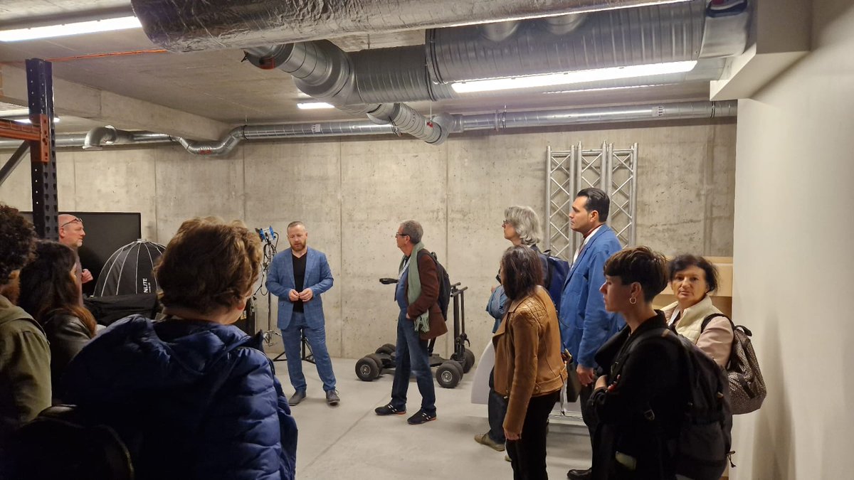 After a successful first day,  #SIF2023  in Riga continues with site visits to VET schools as an example of excellence. The first group was welcomed in Riga's Art and media school where they had the opportunity to visit amazing buildings and courses this school offers.