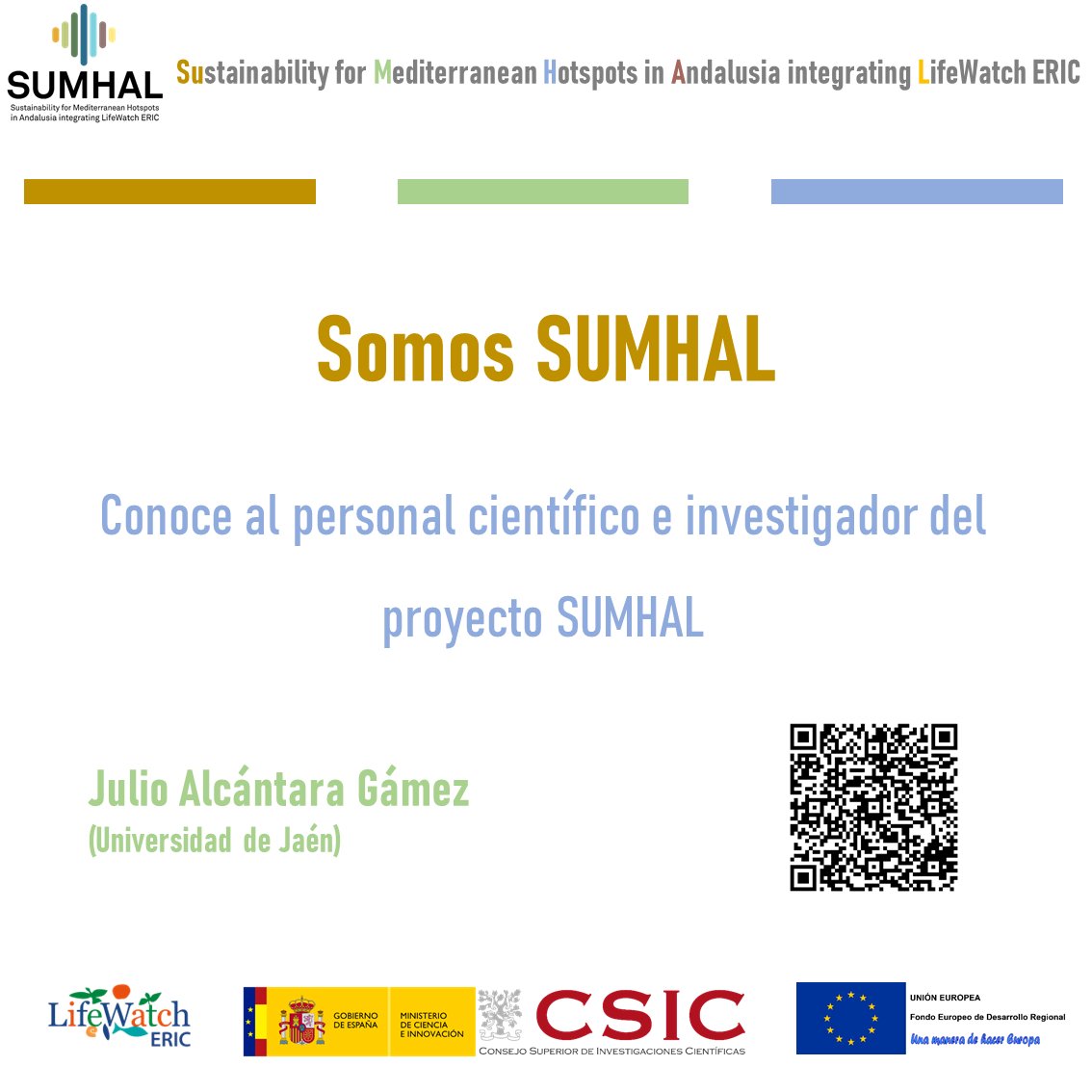SUMHAL_CSIC's tweet photo. Julio Alcántara pertenece a @ujaen y estudia la relación entre biodiversidad especies vegetales y los organismos que viven asociados a las plantas
#WP5 #PTI #yosoySUMHAL
https://t.co/0OaQoRLeow
@LifeWatchSpain @LifeWatchERIC @CSIC @CSICAndalExtrem @PTIEcobiodiv @CSIC_VAACT https://t.co/EpXaMwtSQo