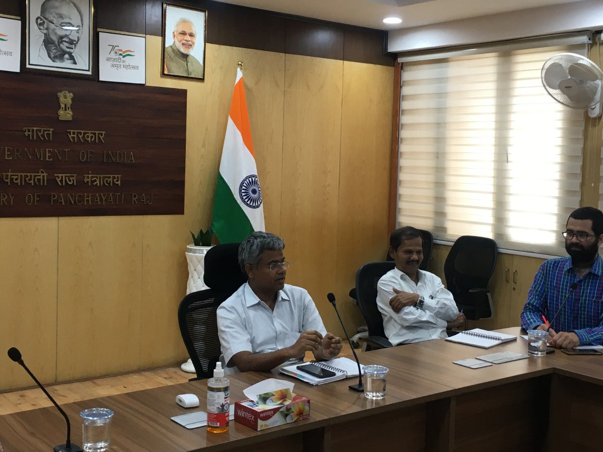 mopr_goi's tweet photo. A workshop on #CapacityBuilding of Record Officers held under Chairmanship of Dr. Bijaya Kumar Behera, Economic Adviser #MoPR as part of #PreparatoryPhase of #SpecialCampaign3.0 where participants were enlightened about robust due diligence, #record keeping and #record retention. https://t.co/boGdsylA01