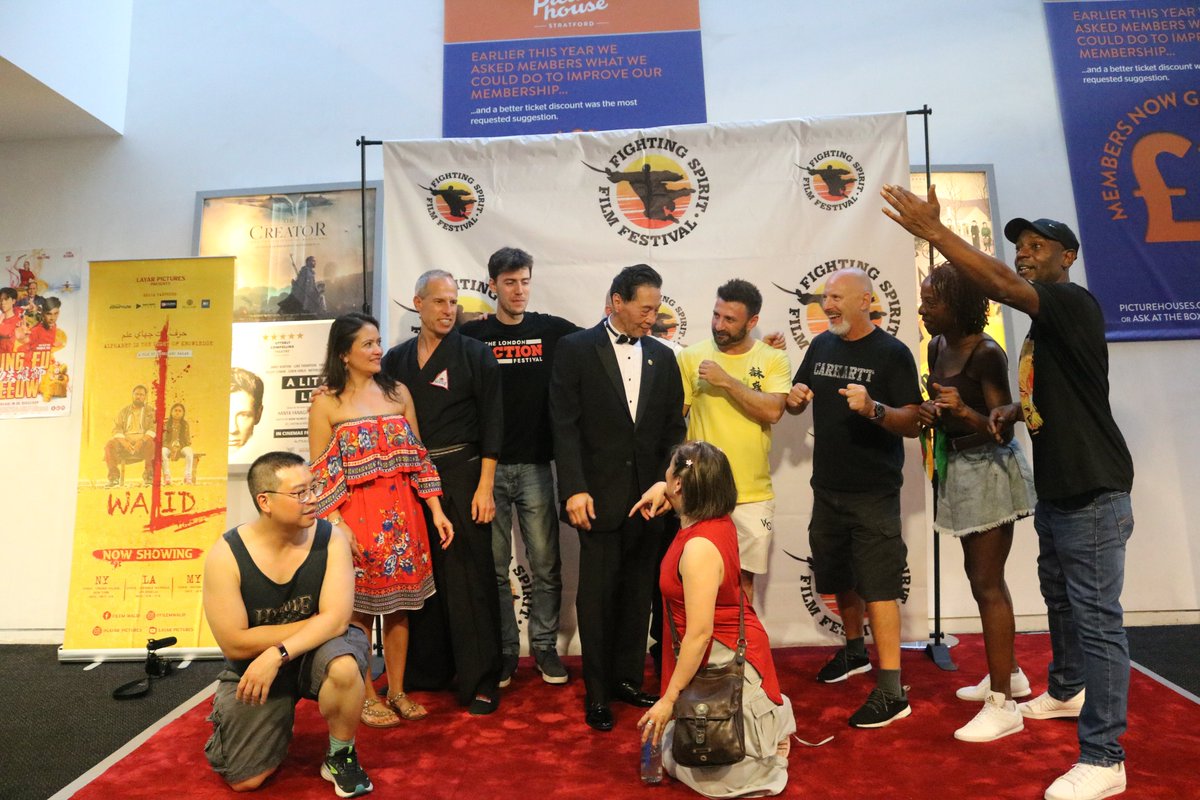FSFilmFestival's tweet photo. Connecting is one of our values here at Fighting Spirit Film Festival, whether through collaborating, making friendships and teaching.
#fsff #fsff2023 #fightingspiritfilmfestival #filmfestival #london #froukjetan #kungfulion #pauhankho #samuelkwok #grandmastersamuelkwok https://t.co/kC9TK2lXxk