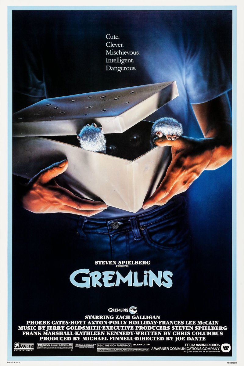In one sentence, review GREMLINS (1984)