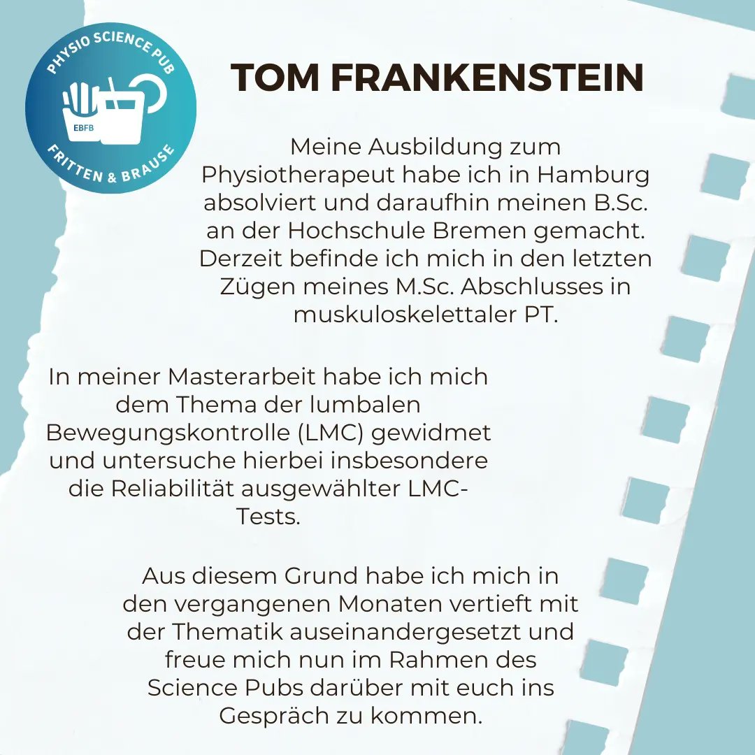 Physio_SciPub's tweet photo. Heute erfahrt ihr, wer der zweite Referent vom diesjährigen Physio Science Pub ist und welcher Vortrag auf euch wartet!
Sichert euch für den 26.10.2023 eure Tickets!
Wir freuen uns auf euch,
Euer Physio Science Pub Team! 🫶🏼
#EBFB #HSB #physio #EBP #ATW #physiostudents https://t.co/VWk2TNFBbe