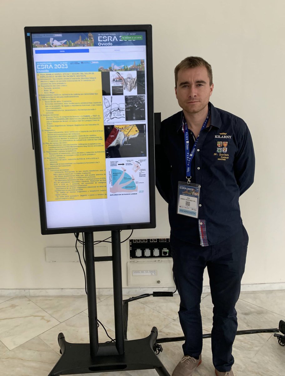 hujxxiii's tweet photo. Presentación de póster en ESRA-SPAIN 2023. Residentes de anestesia hj23 💪💪💪🔝🔝🔝 https://t.co/L0JfBxdoZQ