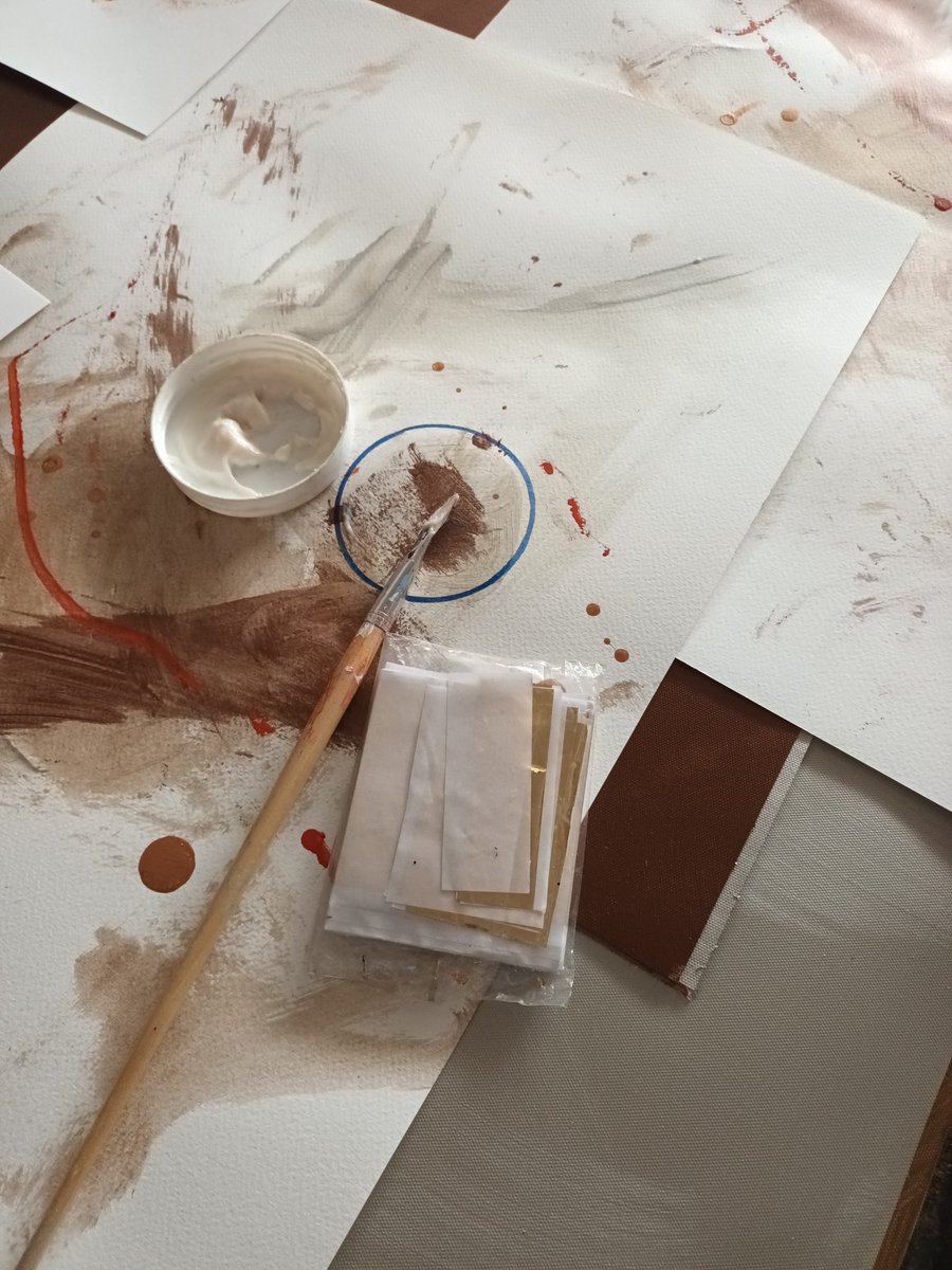 edwardsartist's tweet photo. Artworks in progress

#abstractart 
#studioviews_daily 
#studioviews https://t.co/r4GUAs79De