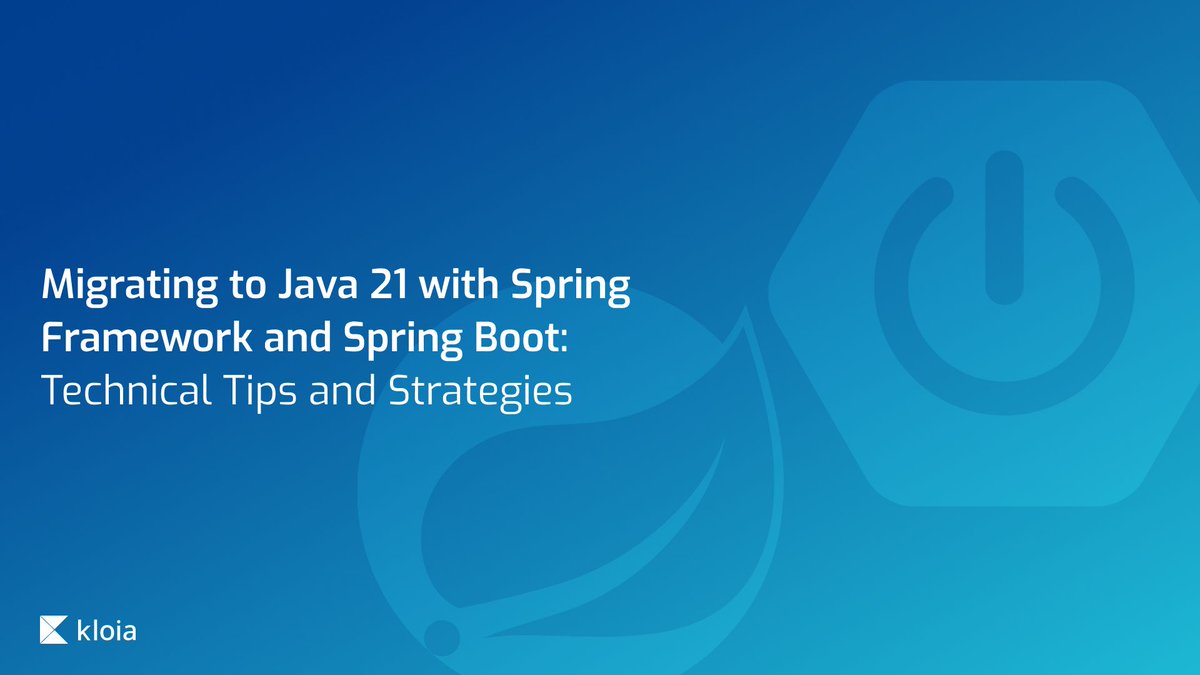 Ready to leverage the powerful features of Java 21 in your Spring-based projects? Check out our blog for compatibility checks, new language features, performance tuning, and more!💫🔗 buff.ly/3LEZIMz #java21 #springframework #springboot @‌java