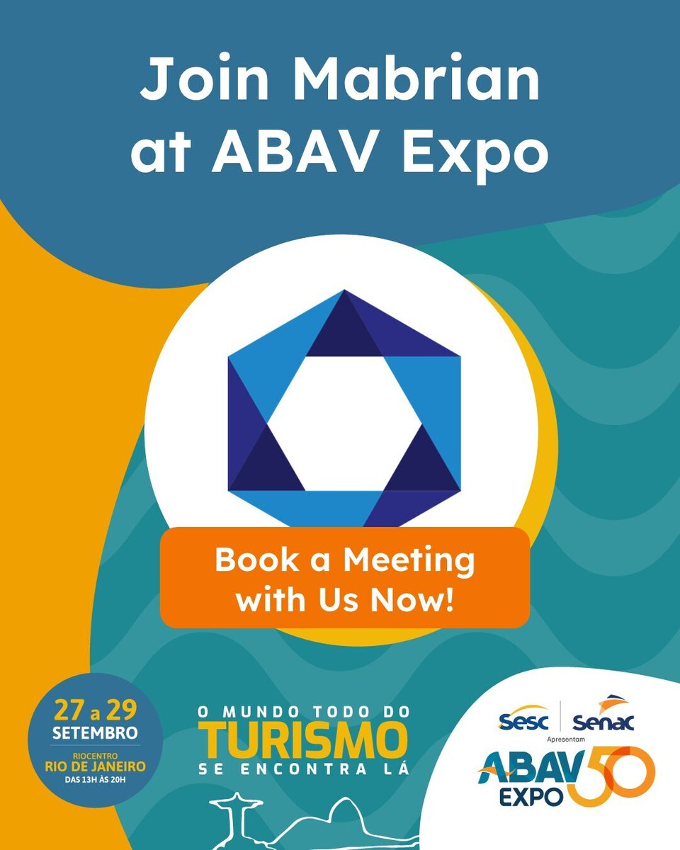 In the framework of our participation at the AVBA expo in Rio de Janeiro this week, don’t miss our latest study on the security perception of tourists in Brazil. 
Find the study here mabrian.com/blog/brazil-im…
#abavexpo #abavexpo50 #abavexpo23 #abavnacional
<a href="/ABAVNacional/">ABAV Nacional</a>
