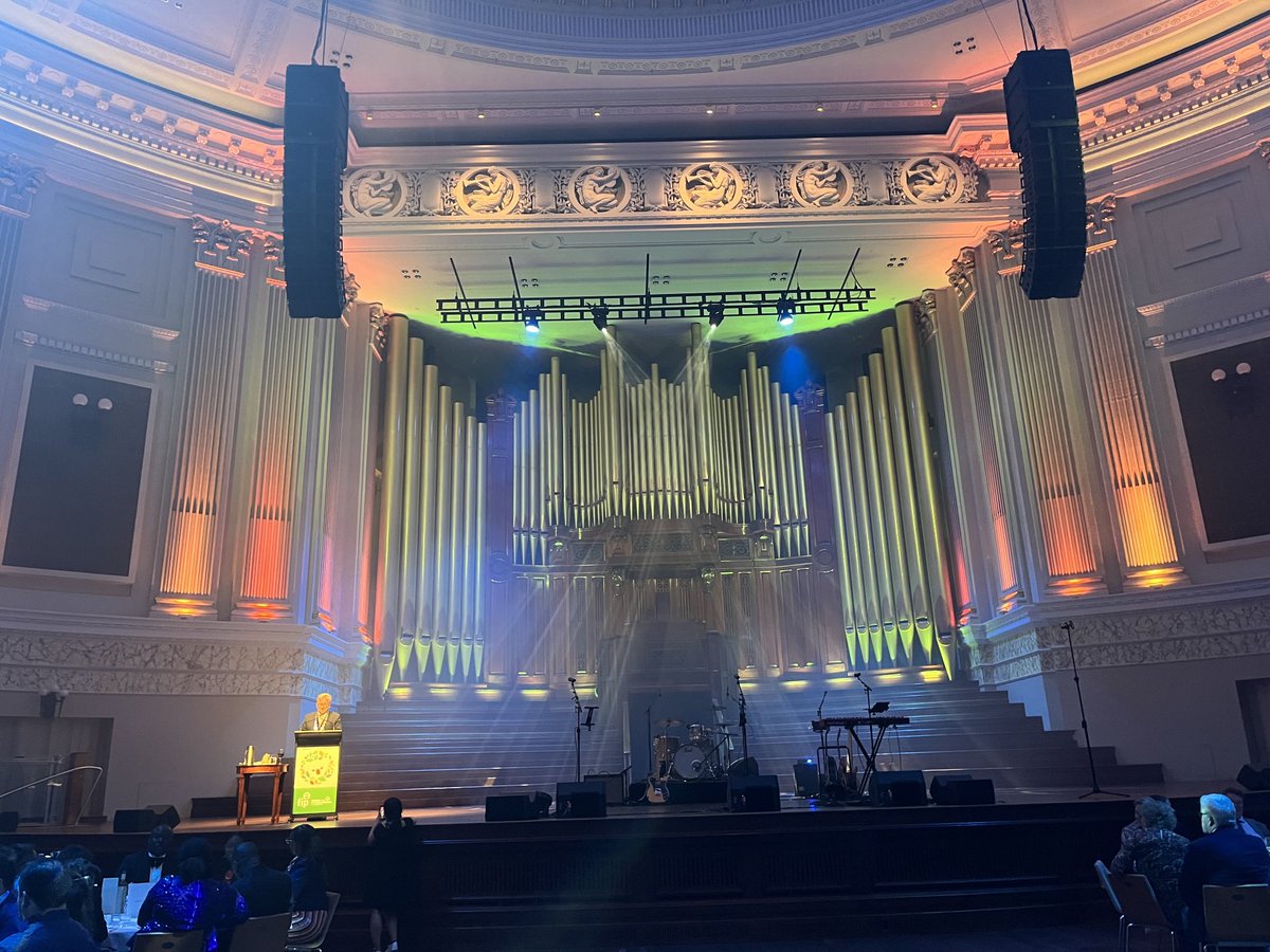 Closing Dinner #FIPCongress2023 What a venue! And what delicious food! Thank you Brisbane.