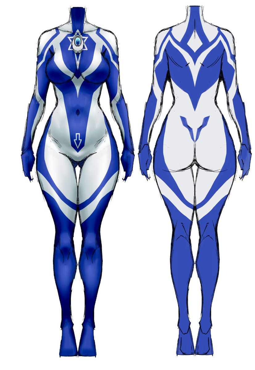 黑暗侵袭2024 角色更新中——设计稿Design draft of Ultra Goddess Dark