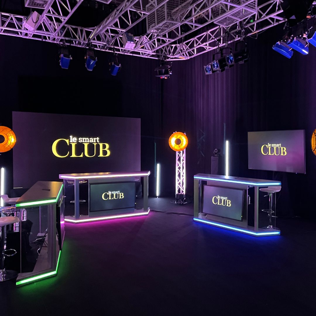 LetseeDigital's tweet photo. Ce mardi était sous le signe du médical avec le MICI Challenge 2 dans notre Smart Club !

140m² de plateau et de gros moyens techniques pour un live interactif de 1h30 dans lequel 9 experts débattent sur les maladies de l'intestin. Le tout en stream depuis notre Media Center ! 📡 https://t.co/4dKzCTVnoM
