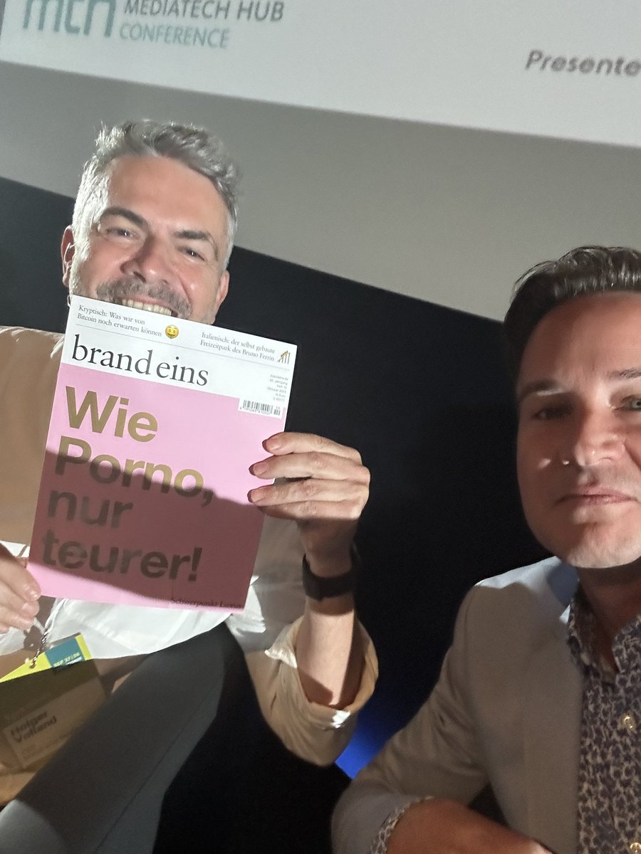 Breaking: Das neue Brandeins Cover, das noch niemand sehen darf. #mthcon23