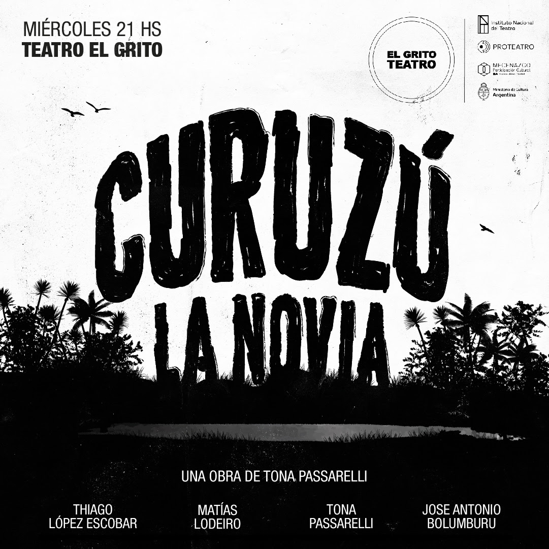 difusion_mg's tweet photo. CURUZU, LA NOVIA
Estreno Miercoles 4 de Octubre, 21:00 Hs
El Grito, Costa Rica 5459, C.A.B.A.

https://t.co/VXKQyxK4Ug...

#elgrito #curuzulanovia #teatro #palermo https://t.co/CV8wSs6hwa