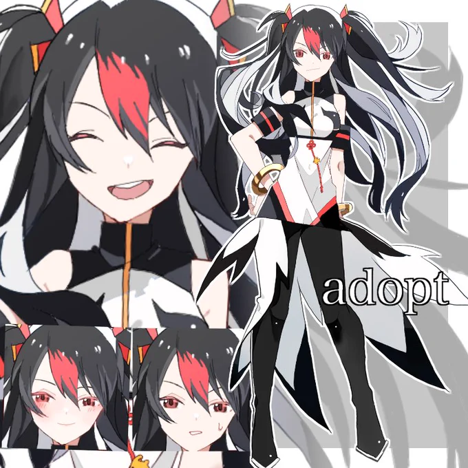 #SUKIMA #キャラ販売出品しました!ご縁があれば嬉しいです!鶴の女の子【表情差分8種】(¥6,500) | スキマ - イラスト依頼・キャラ販売ならSKIMA #SKIMA #キャラ販売  