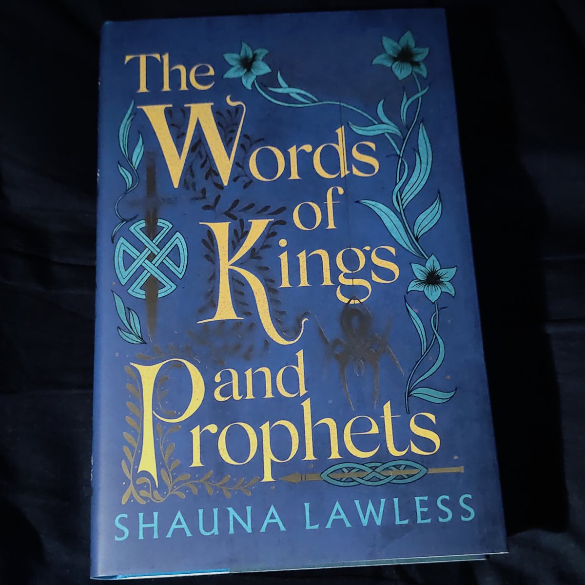 GeekyNerfherder's tweet photo. #NewSwag
@binding_broken signed & numbered special #Hardcover #FirstEdition of #TheWordsOfKingsAndProphets by @shaunaLwrites
#CoverArt by @micaelaalcaino
#BookMail #GaelSong @HoZ_Books https://t.co/vP6th8Erzl