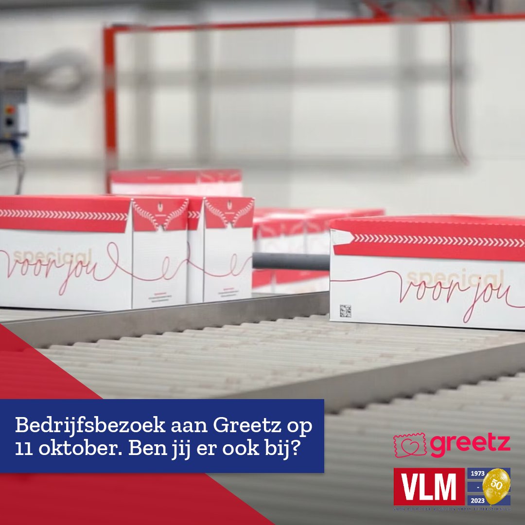 In hun warehouse is het logistieke proces rondom de dienstverlening volledig opnieuw ingericht. Deze middag horen we de ins en outs over de unieke activiteiten van Greetz. 

Aanmelden via mijnvlm.nl/evenementen/be… 🙌