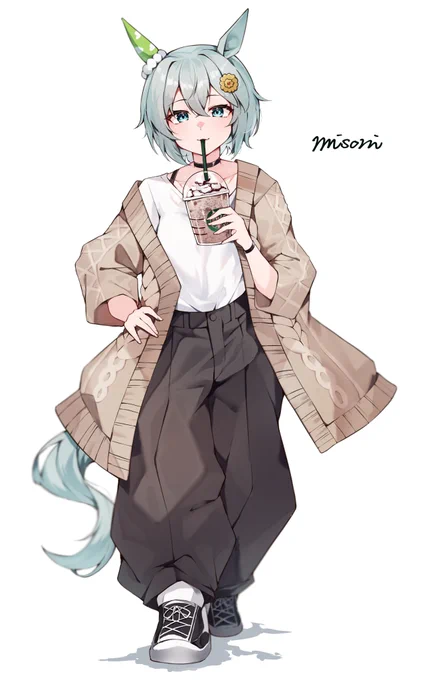 秋コーデセイちゃん#ウマ娘 