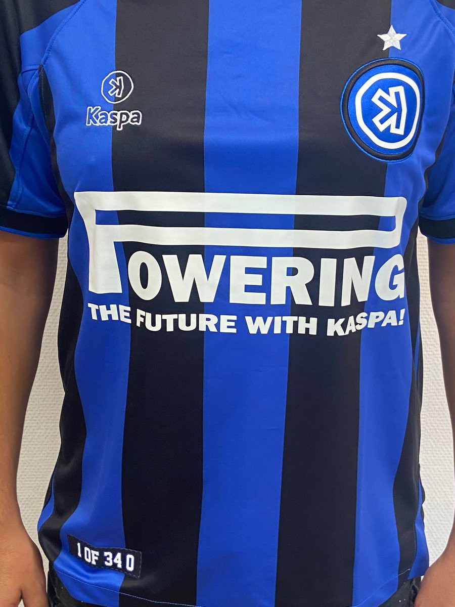 srehtorb7's tweet image. I grabbed my first limited edition Kaspa Inter T-shirt

#Kaspa  #KaspaCurrency

kaspa.fabrilogy.com