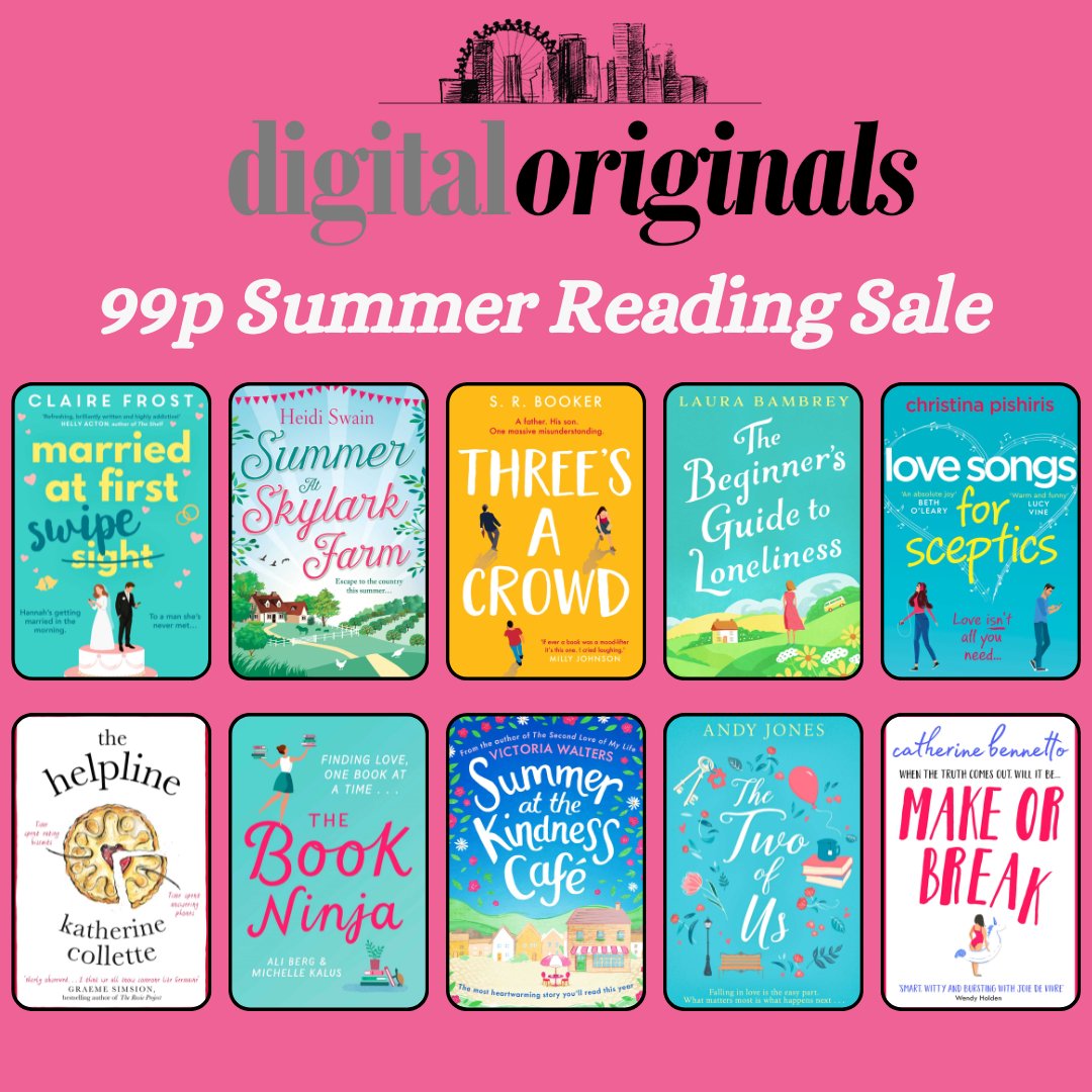 Last few days to grab all these BRILLIANT #RespectRomFic #DigitalOriginals eBook for just 99p each...

Whatever you've got planned for the weekend, <a href="/TeamBATC/">BooksAndTheCity</a> <a href="/simonschusterE/">Simon & Schuster UK Digital</a> have got you covered...

simonandschuster.co.uk/m/Books-and-th…