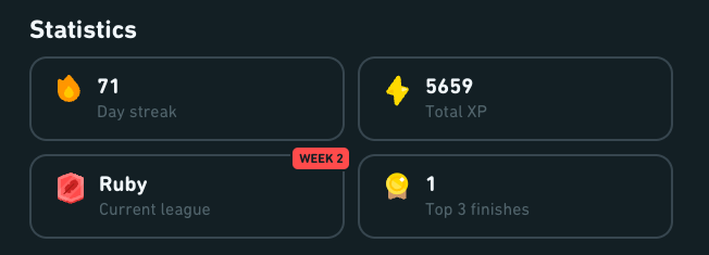 KaObws's tweet photo. 71 tage schon lerne ich Täglich Japanisch, zwar nicht so intensiv wie gewünscht aber dennoch belibe ich am Ball #Duolingo #streak #learnjapanese #japanese https://t.co/IJkCLRNGrM