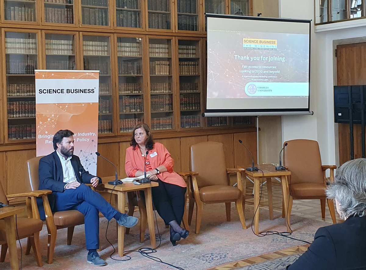 Zlata Novotna (@zlatanovotna) on Twitter photo Wrap-up of the #widening #conference: Manuel Aleixo <a href="/EU_Commission/">European Commission</a> spoke about the shift from creating new #Centres of #Excellence to the #sustainability of the existing ones. This is precisely what we need!👍 Wrap-up of the #widening #conference: Manuel Aleixo <a href="/EU_Commission/">European Commission</a> spoke about the shift from creating new #Centres of #Excellence to the #sustainability of the existing ones. This is precisely what we need!👍