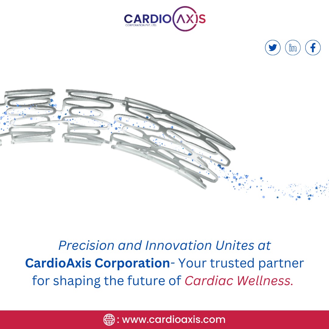 Let your expertise meet our innovation to create healthier hearts with CardioAxis Corporation 
#EvertonDES #stent
#medical #healthcare #healthcareproducts #cardio #cardiovascular #cardiovasculardisease #mumbai #india #hearthealth #heartattack #preventheartattack #stent