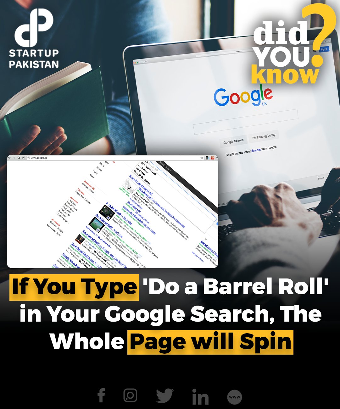 Do A Barrel Roll – Latest Google Easter Egg