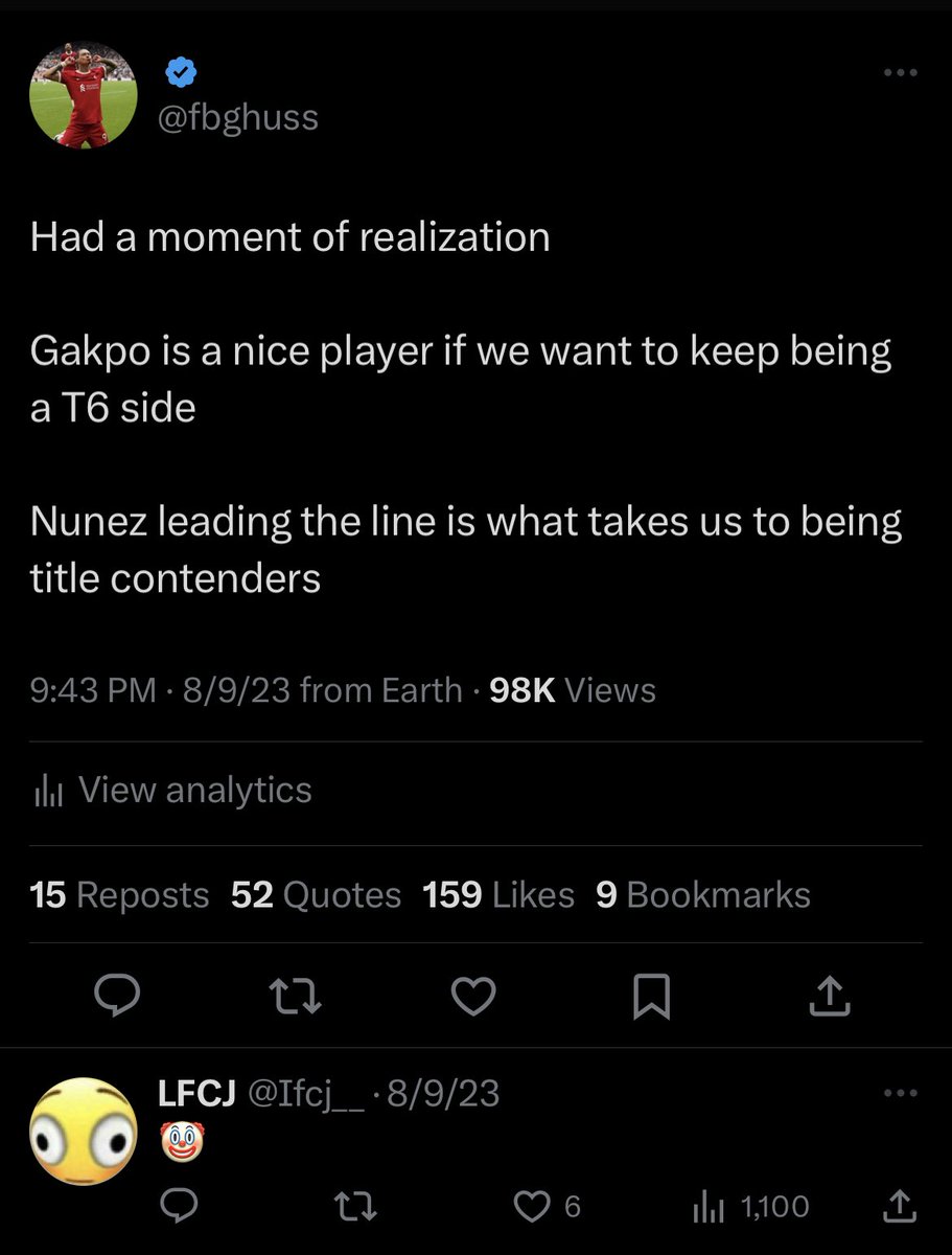 fbghuss's tweet photo. Would love to show what the quotes are saying rn. When I speak about football you simply listen. #RespectRespect https://t.co/AIn7o416Bm