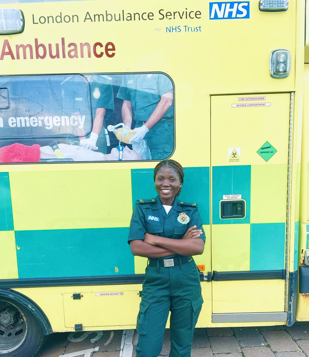 EdithMorgan2098's tweet photo. Becoming an international UK Paramedic...I'm so excited about this new chapter.🚑🚨😍
I'm thrilled and looking forward to diving into this new journey of lifesaving adventures.😍

#TeamLAS
#InternationalParamedic🇳🇬🇬🇧 https://t.co/hTM2RBzEtC