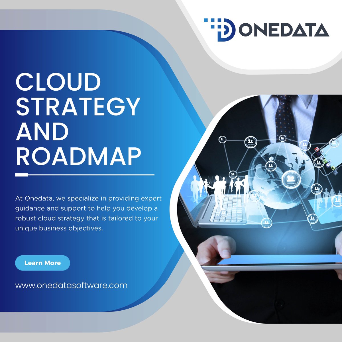 OneData striving to stay ahead with ever-evolving world of technology. We're excited to share our Cloud Strategy and Roadmap with you! ☁️💡

Stay tuned for more updates on this exciting digital transformation together! 🌐💼

#TechInnovation #CloudComputing #DigitalTransformation