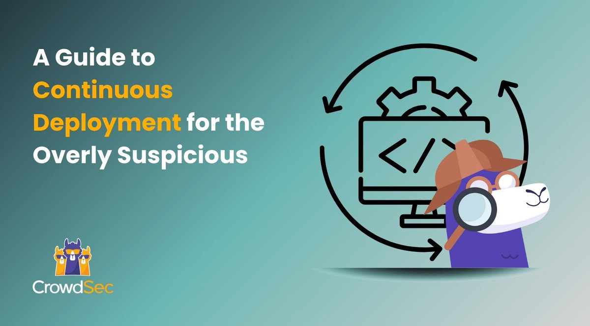 Crowd_Security's tweet image. 🤨 bit suspicious about the security level of Continuous Deployment tactics?
Follow our journey and learn how to address the security aspects of Continuous Deployment while minimizing the risk of compromise.
hubs.ly/Q023wZZx0
#continuousdeployment #securityposture