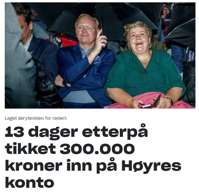 Noen sa en gang til meg: "I Norge har vi ikke korrupsjon, men vi har jammen mange som liker å klø hverandre på ryggen." dn.no/politikk/laget…