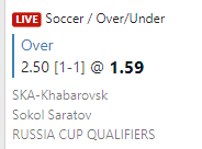 football433tips's tweet photo. 👊 Over 2.5 goals #inplay #laythedraw 
how to win 👉 https://t.co/CsQlUJx913
#pickvalue #inplay https://t.co/jh8Y1lN8Qt