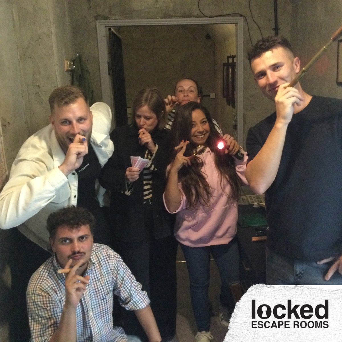 Can you beat the good vibes of an escape room? 🙌

We love delivering unforgettable experiences for our customers - props and costumes included!

Find out more about your nearest Locked location today!

📍Dunstable, Luton &amp; St Albans
🌐 linktr.ee/LockedEscapes
