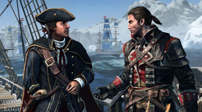 Burraku98's tweet photo. Stay my blade from the flesh of the innocent. Hide in plain sight. Never compromise the Assassin Brotherhood. These are the tenents of the Creed. The principles I used to live by. I was a young man then. The Seven Year War was about to begin… #ACRouge https://t.co/KktMccj4TG