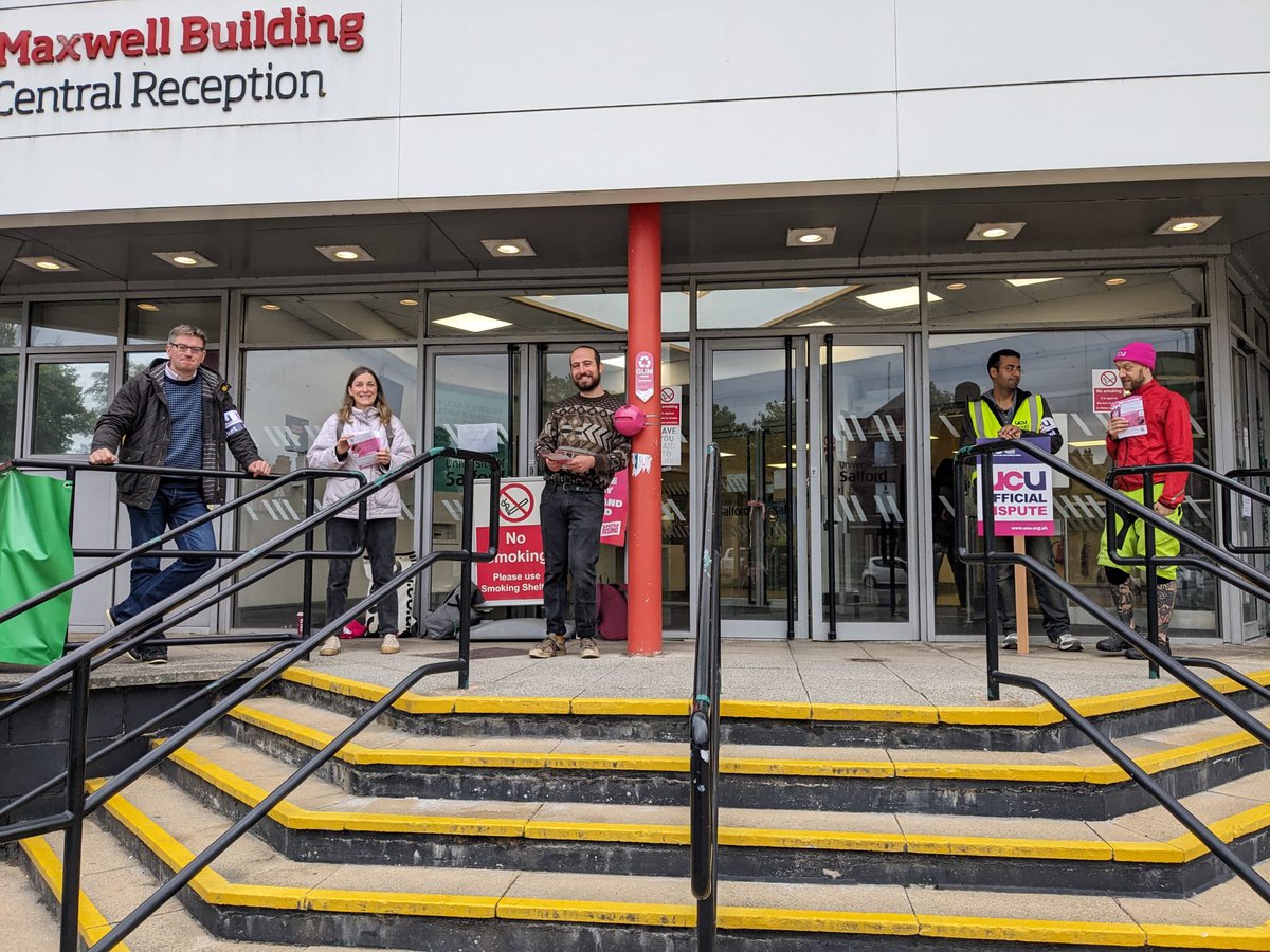 We strike because we believe without a doubt that our working conditions are student learning conditions: inequalities and inequities in the workplace undermine our ability to give students the world class education and transformative experience they deserve #ucu #ucuRISING