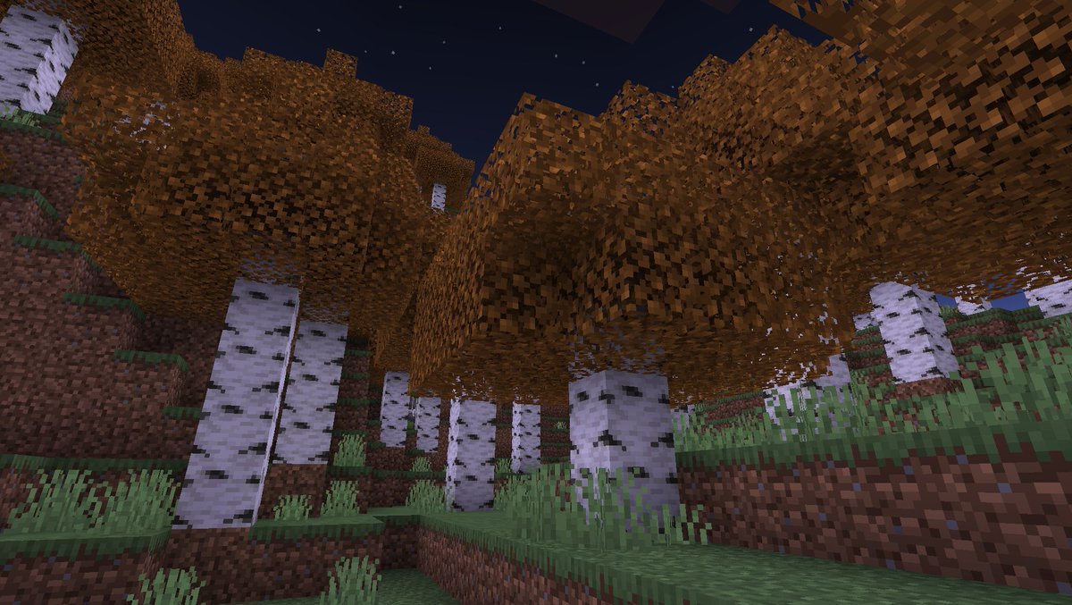 Does anyone like Birch Wood. I don't think so. So I tried my best to fix it. [Bedrock Edition]