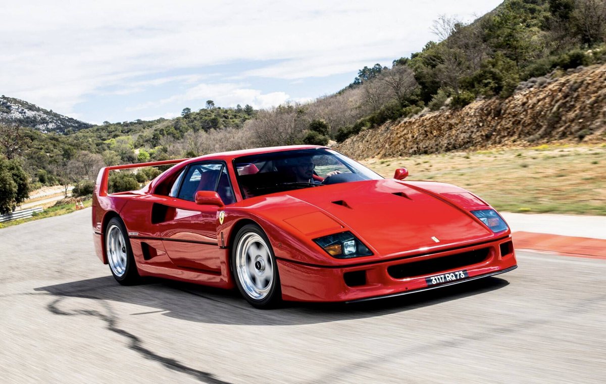 Ferrari F-40 True Legend 
#Ferrari #FerrariF40 #Supercar #Exoticcar #ClassicCars #Italian