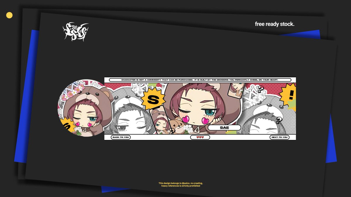 Bantu repost dong kak. 

FREE/GRATIS layout ready Anime yang udah disponsori oleh kak @twitubies, berminat bisa DM nama chara (check ALT) pukul 19:30 WIB yaa!

Terima kasih, ayo semua ikutan. 👍
#zonauang #zonaba #zonajajan