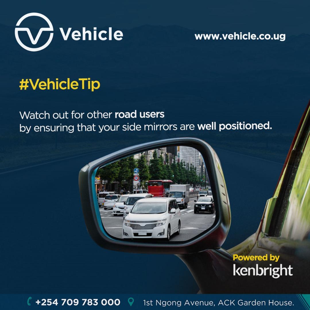 Vehicle_UG's tweet image. #VehicleTip

Don't set off before well positioning  your side mirrors!

#VehicleUG #SideMirrors #RoadSafety