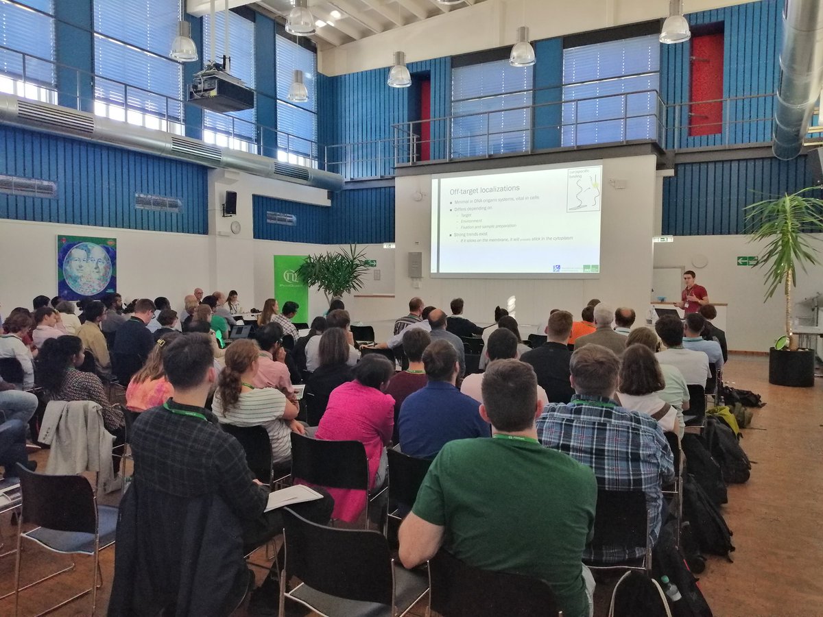 Maria39244565's tweet photo. Hearing about exciting new scientific developments at @PicoQuant 's single molecule #WS28, which enable incredibly detailed and quantitative microscopy imaging :) https://t.co/eqmJV5OFtE
