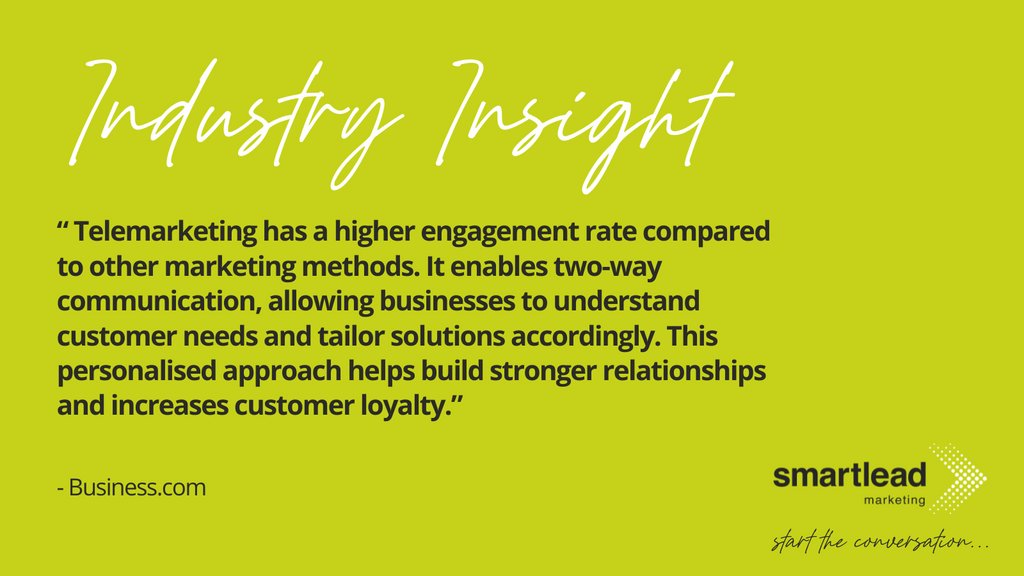 📞✨ #SmartleadMarketing #StartTheConversation #CustomerNeeds #StrongerRelationships #EngagementStrategy #CustomerCentricApproach #CustomerInsights #PersonalisedEngagement #BuildingTrust #CommunicationIsKey #CustomerConnection