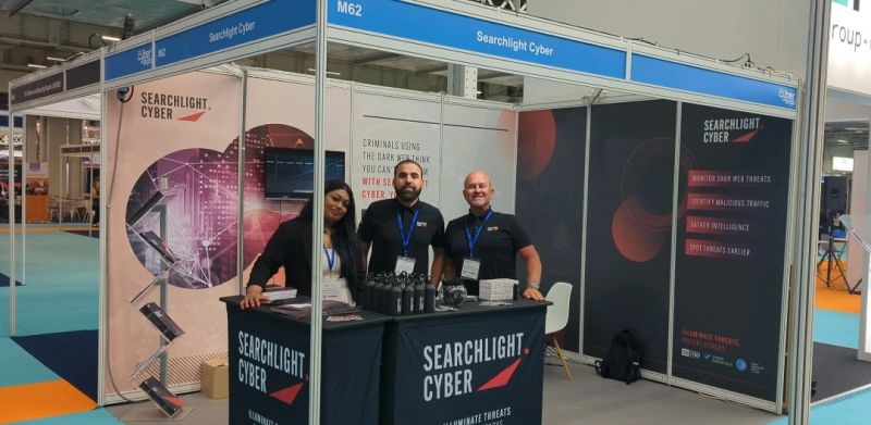 SLCyberSec's tweet image. Today&apos;s the second and final day of #ICE2023 at the iconic Kensington Olympia! If you&apos;re at the show don&apos;t miss the chance to meet the Searchlight Cyber team on Stand M62 to find out more about #darkwebintelligence @IntCyberExpo