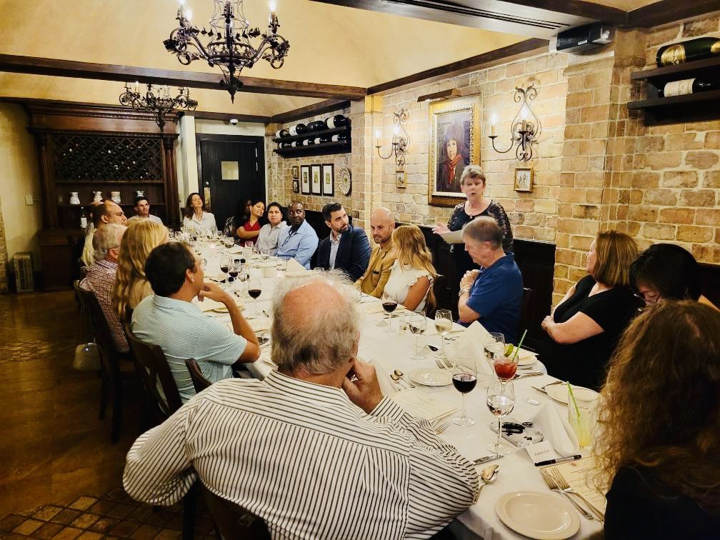 A wonderful evening in Tampa w/ our alumni. Thank you to Dr. Kenya C. Dworkin y Méndez for sharing the facets of the multicultural Latin identity of Tampa & how it came to be. It was an evening food & fellowship at the famous Columbia Restaurant in Ybor City. #TartanProud