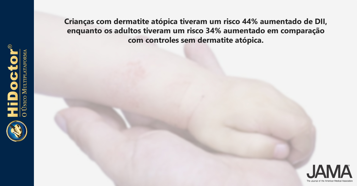 newsmedbr's tweet image. Dermatite atópica foi associada ao aumento do risco de doença inflamatória intestinal em adultos e crianças

news.med.br/p/medical-jour…

@JAMADerm
#DermatiteAtópica #DoençaInflamatóriaIntestinal #DoençaDeCrohn #ColiteUlcerativa #Dermatite #Eczema