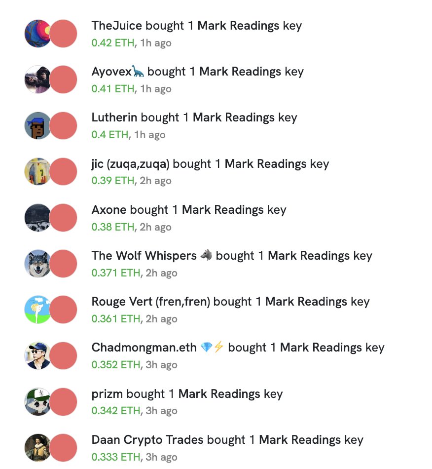 .@MarkReadings mooning on <a href="/friendtech/">friend.tech</a>