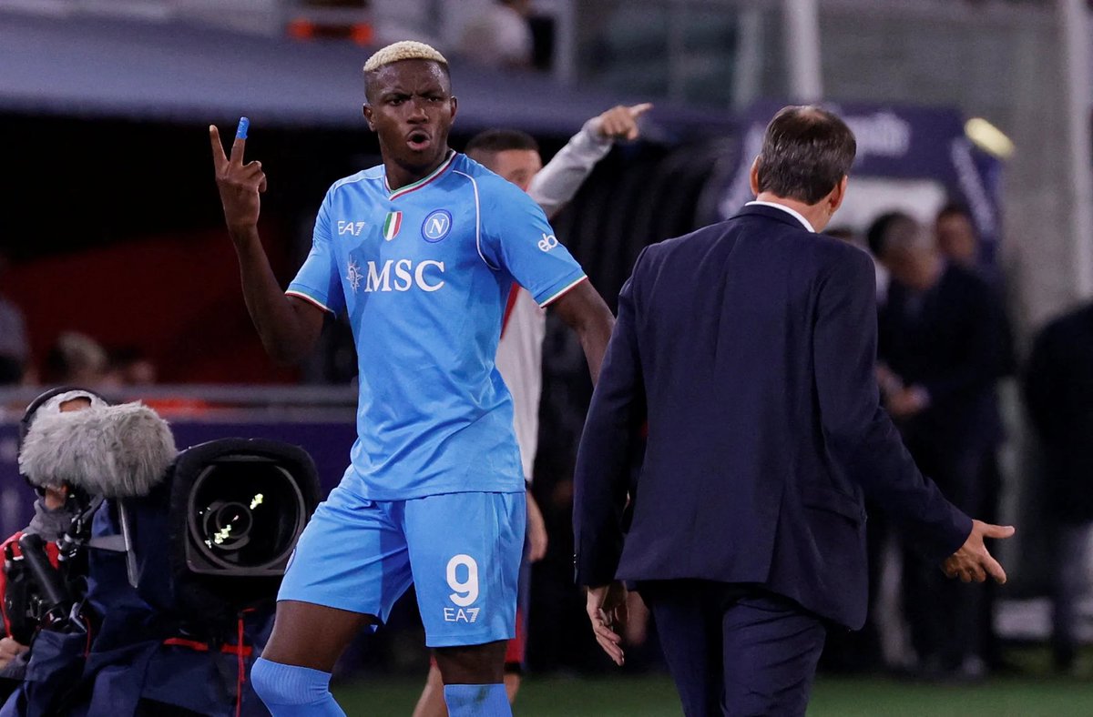 _utdjack_'s tweet photo. 🇳🇬🔵✅
Victor Osimhen, CALLED UP by Napoli! ✅
#Osimhen has been called up by #Napoli for their game against #Udinese! #NAPUDI
Osimhen is still considering legal action against Napoli after hateful TikTok video’s by the official Napoli #TikTok! 🚨
Will Osimhen LEAVE? https://t.co/Hx5V68kv7S