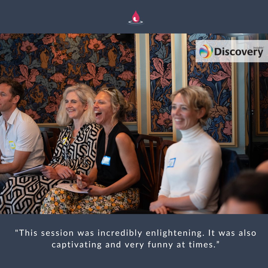 "It was interesting, and broadened my understanding around something I have already read quite a lot about. Linear, logical progression of concepts, each feeding the next nicely, telling a compelling tale. An enjoyable session." - Insights workshop participant feedback