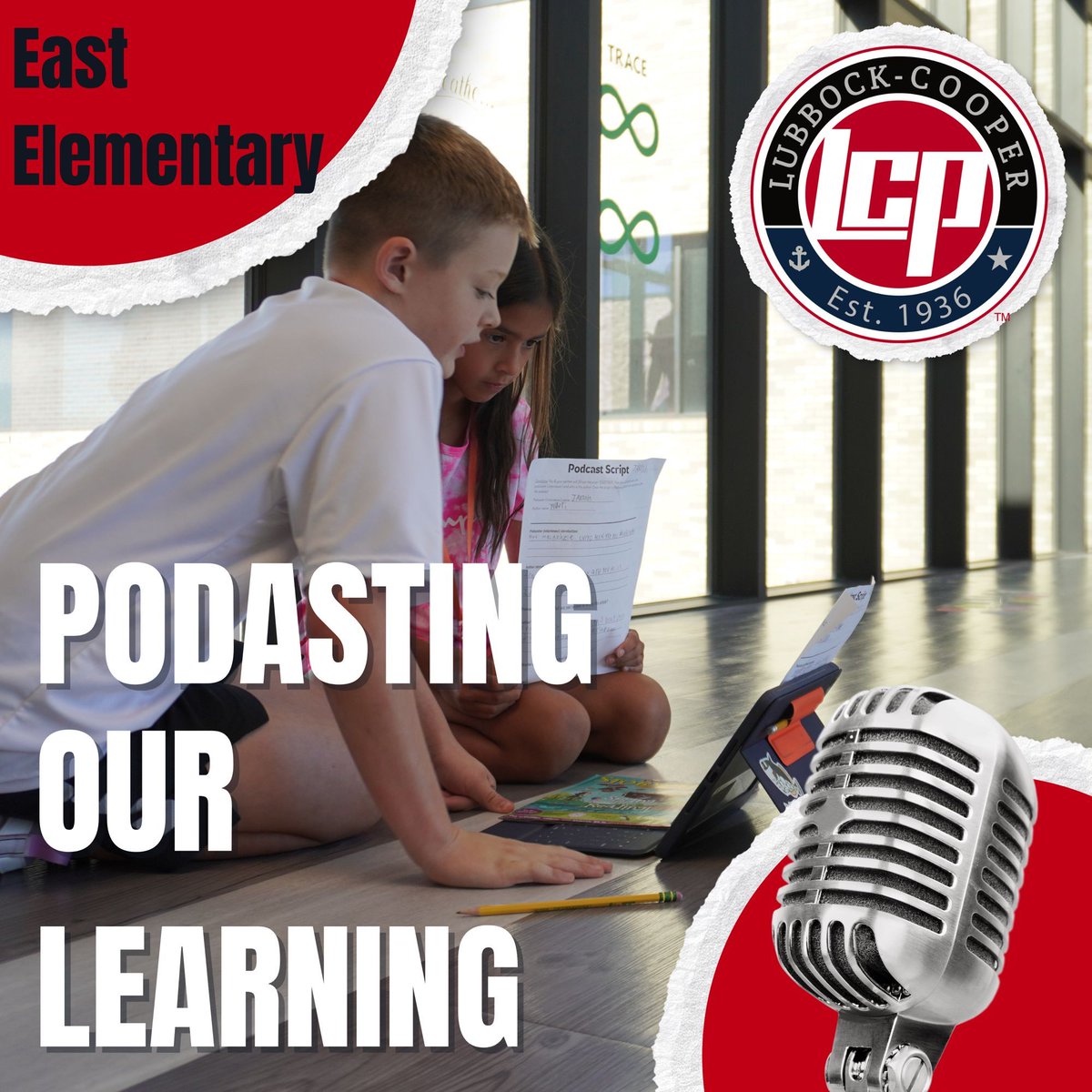 🎤👏 Our fourth-grade team is taking learning to the airwaves with student podcasts! 📚🎧 What an awesome outcome of our Apple Professional Learning journey! 🍏💡 #APL #AppleEDU #StudentPodcasts #InnovativeLearning