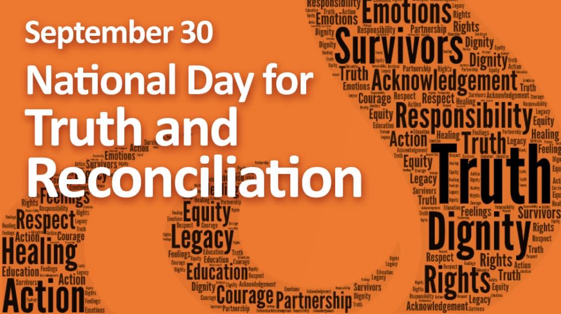 Friday will be a day of learning for all students and staff, and an opportunity to honour the tradition and intent behind the National Day for Truth and Reconciliation. We encourage all students and staff in RETSD to wear orange on Friday. To learn more: tinyurl.com/2r7wa5sh