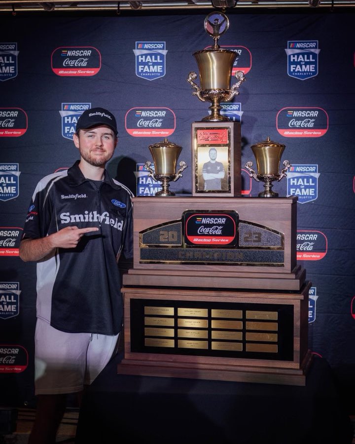 swilson3_'s tweet photo. WE DID THAT!!! Still sinking in but I have to say thanks to @SmithfieldBrand and @StewartHaasRcng for being so gracious. Crazy ecstatic to share this moment with @DonovanStrauss, the work he and all of @NorseForceRL do every race is just incredible.

Bacon is on me.
🥓🥓 https://t.co/blcLXMjsRR